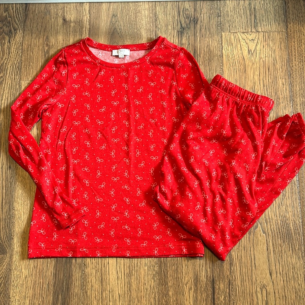 Red pajamas